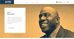 Desktop Screenshot of magicjohnson.com